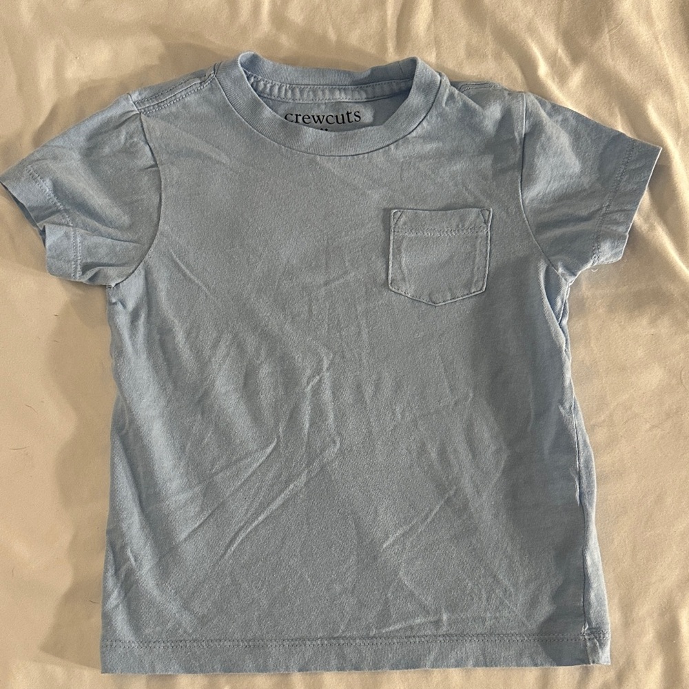 Crewcuts Sky Blue Short Sleeve Tee